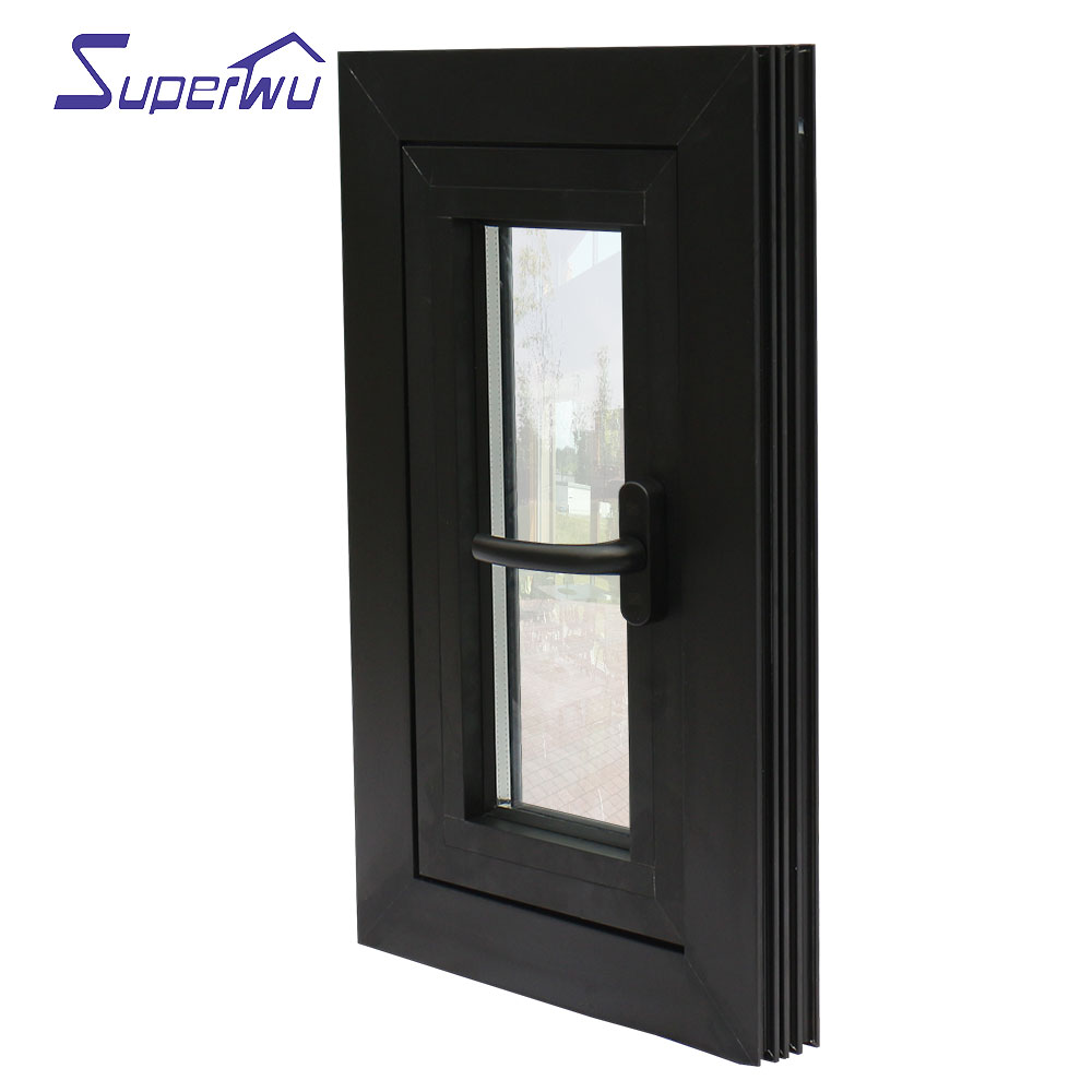 Casement Window with Fixed China Supplier Aluminium Windows and Doors for House Customized for Bathroom Toilet