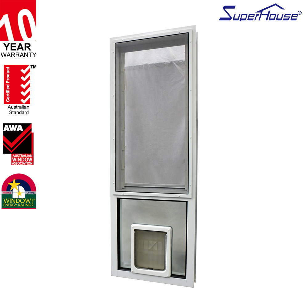 Superhouse Large Dog Door Pet Door Hole Golden Retriever Collie Rowena Dog Medium Large Dog Hole Aluminum Entry Hinged Door