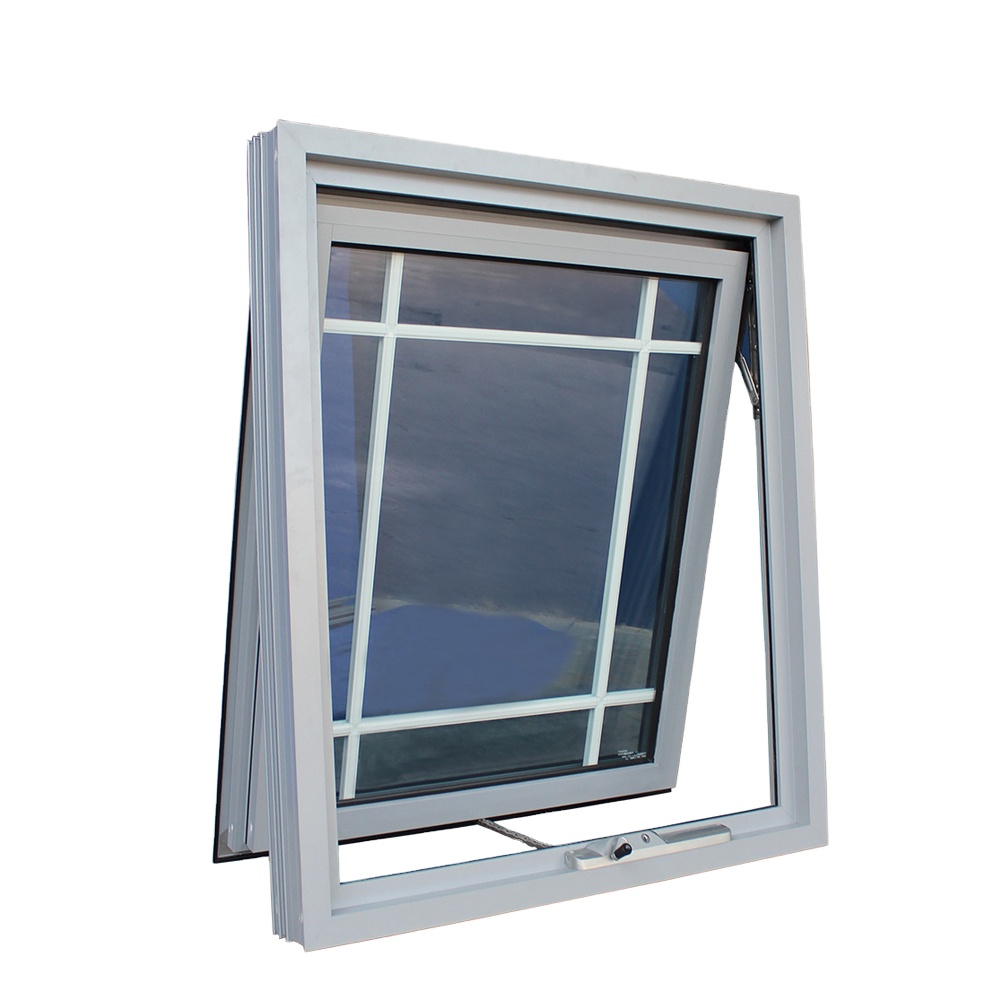 Australia Most Popular Aluminum Windows Sound Proof Double Glazed Chain Winder Awning Window