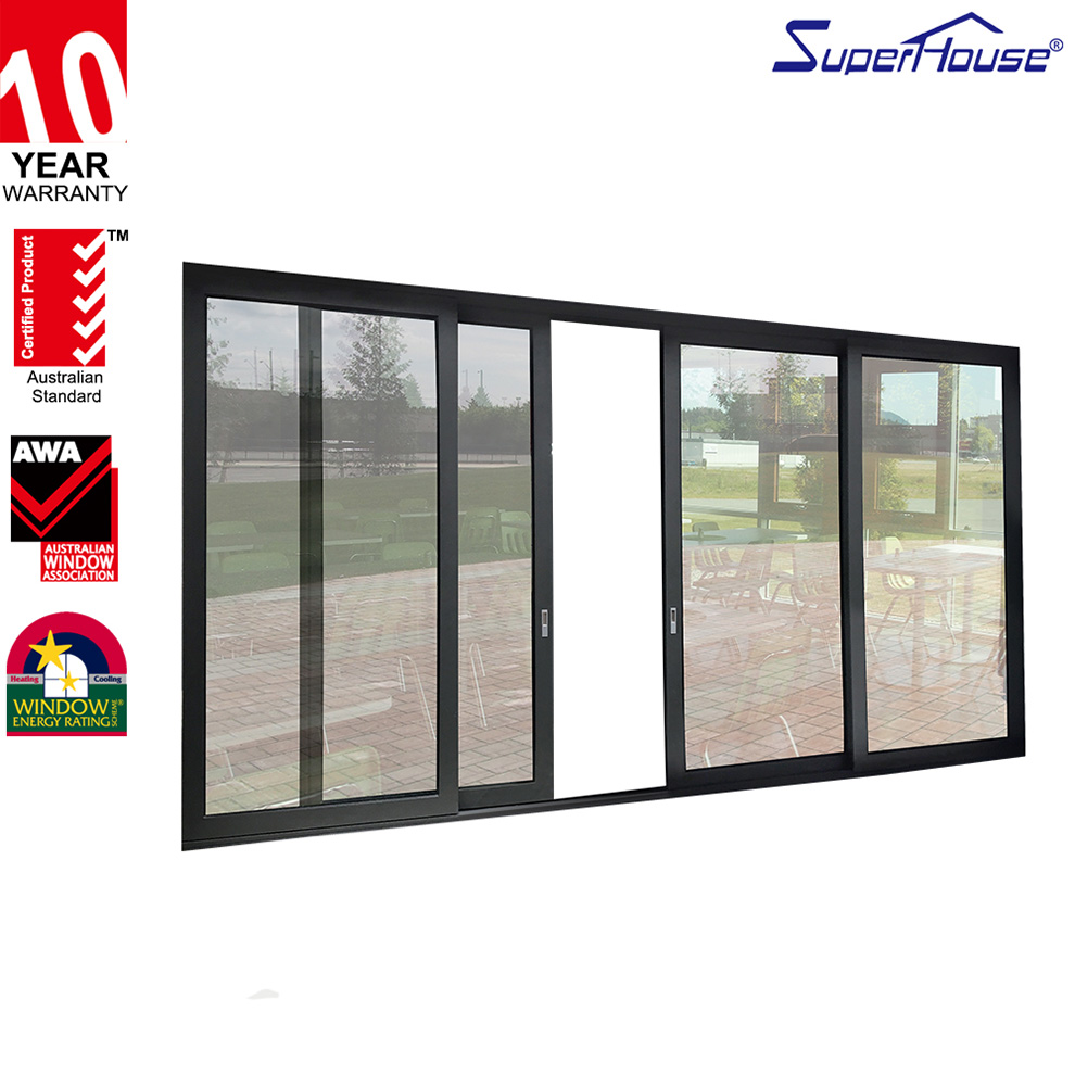 Factory Wholesale Thermal Break NOA Sliding Door,NFRC Hurricane Window for Miami Commercial Project