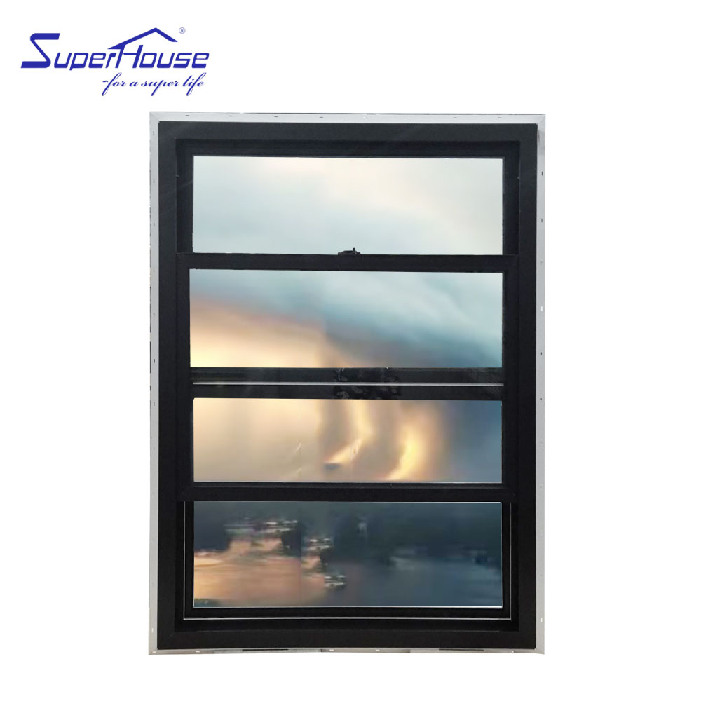 18 Year Warranty NOA/FPA/NFRC Hurricane Impact Proof Double Tempered Single /double Hung windows for House With Nailing Flange