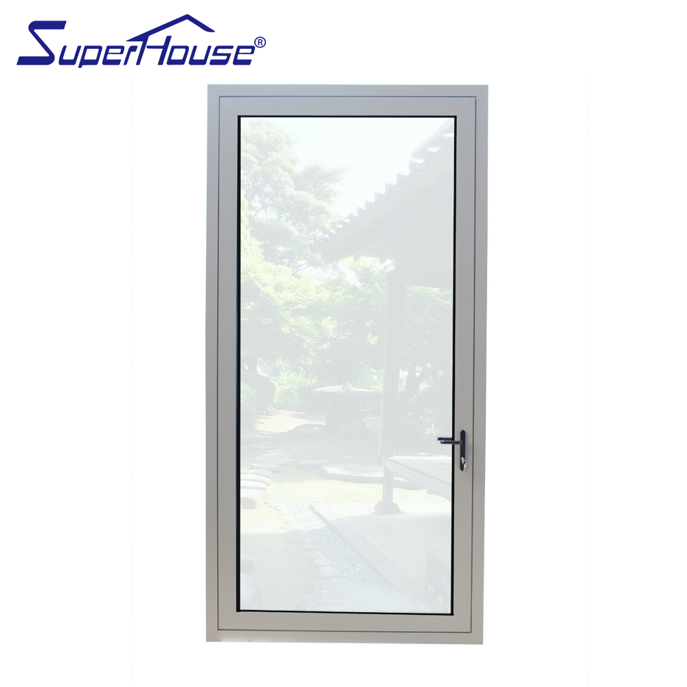 High Performance Florida Approval NFRC NOA FPA AS2047 Hurricane Impact Pivot Doors