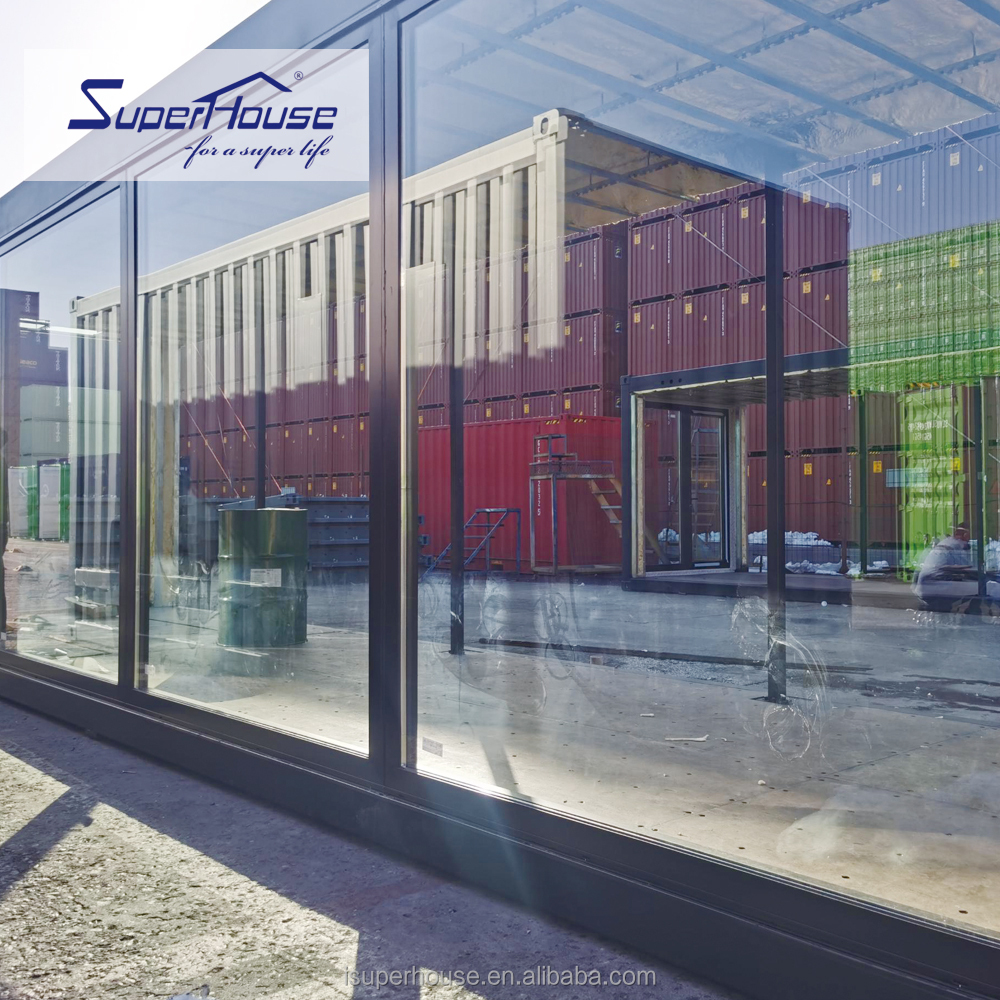 AAMA/CSA101/1.S.2/A440-11 Certified Containers House Gate Aluminium Sliding Door