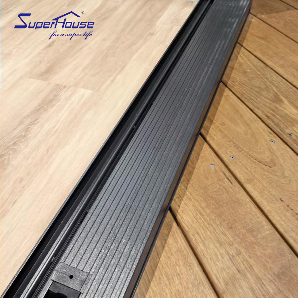 Corner Pocket Door Without Pillar Block Large View Design High Quality Energy Efficient Aluminium Sliding Doors