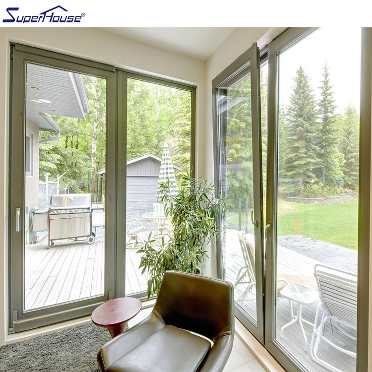 New Design Top Arch Casement Aluminium Profile Tilt Turn Windows High Security Impact Glass Double Glazing