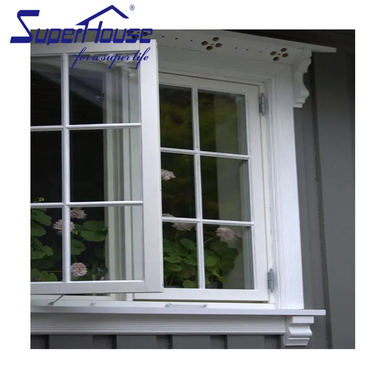 Euro New Design Double Glass With Low-E Aluminum Alloy  Arched Window  Low U-Value Safety Casement Windows Grill Window