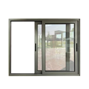 AS2047 Modern Design Sliding Window Double Glazing Aluminum Glass Sliding Windows