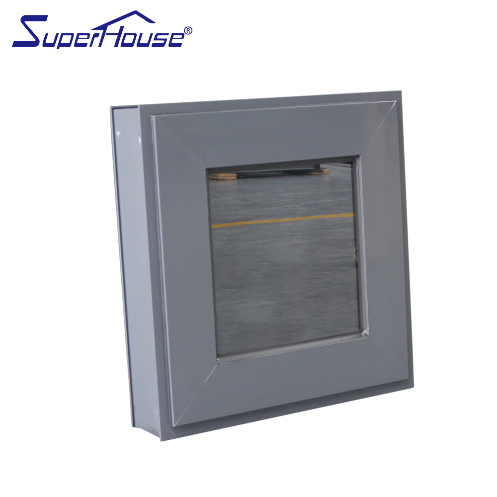 Modern Thermal Thermal Break Suitable for Traditional Chinese Villa Style  AS2047 Australian Standard Aluminium Awning Window