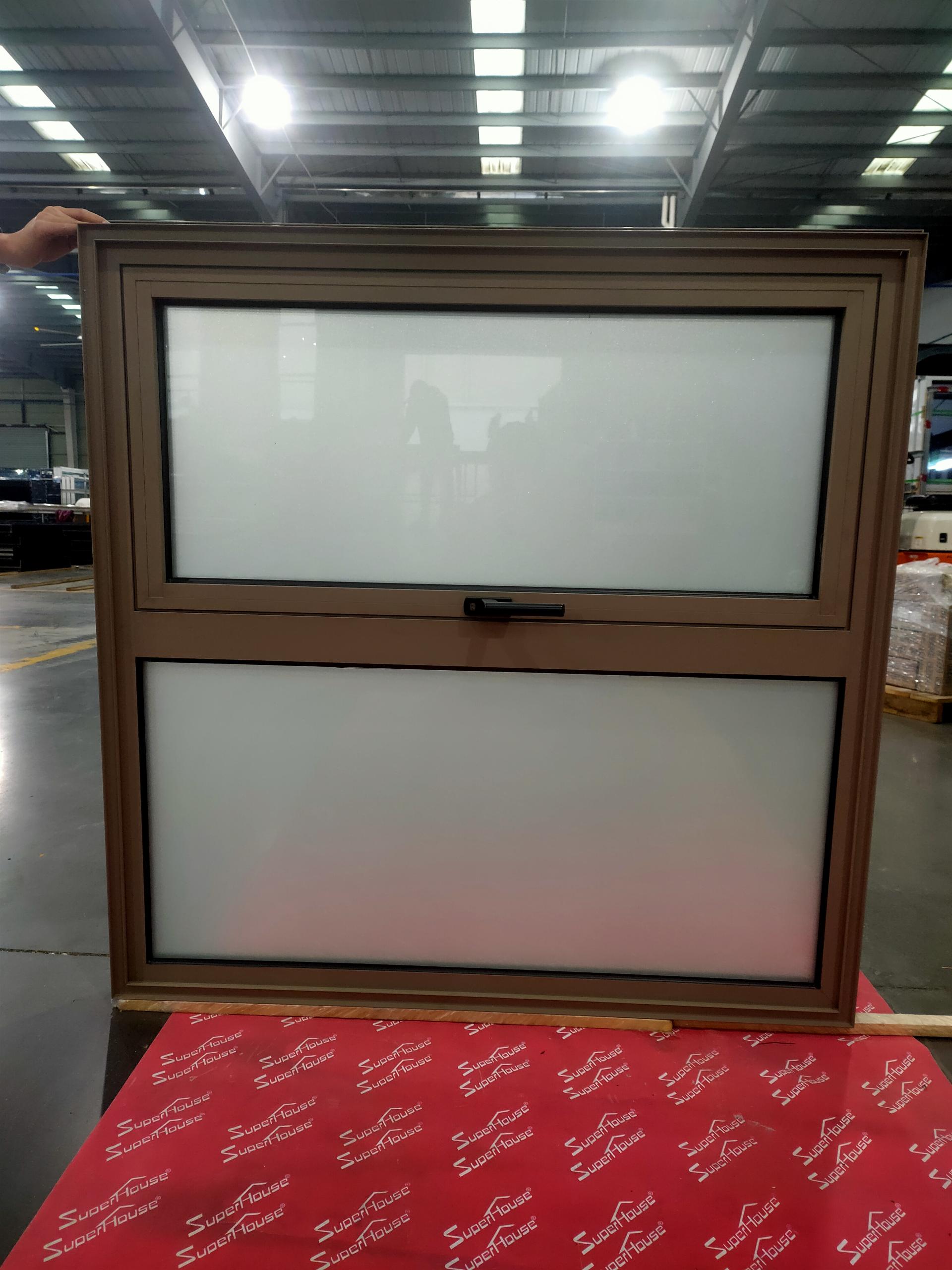 Superhouse Modern Design Villa Australian Standard AS2047 Certificated  Double Glazed Aluminum Awning Window