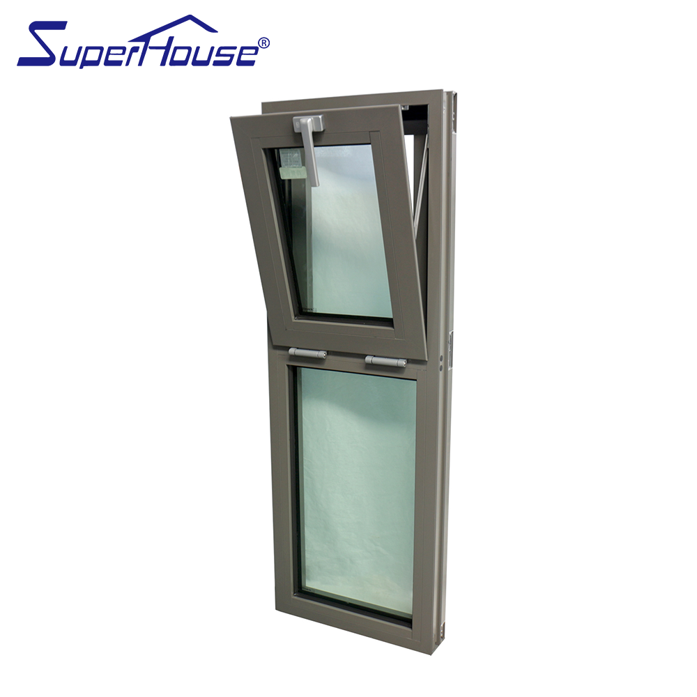 Bulletproof Glass Tilt and Turn Window, Ultra High Security Design, Suitable for Office and Home Use