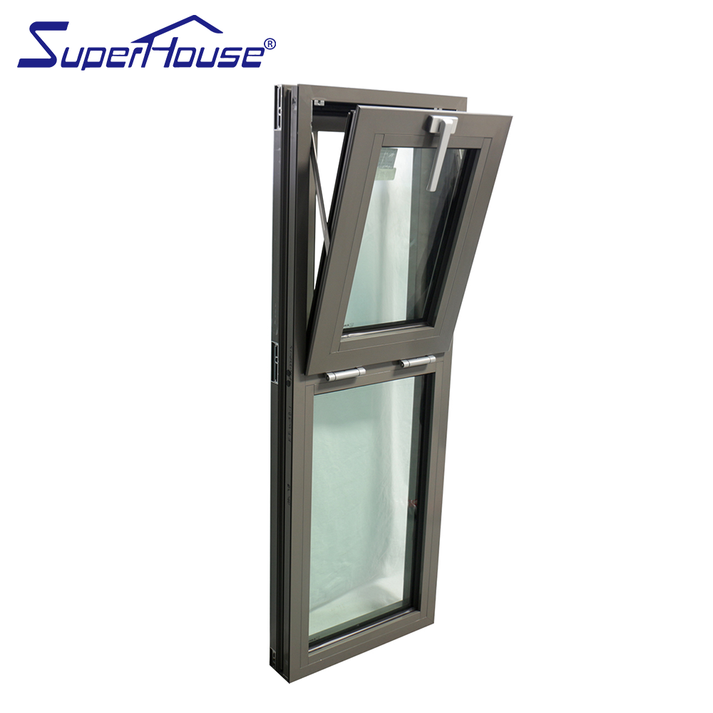 Bulletproof Glass Tilt and Turn Window, Ultra High Security Design, Suitable for Office and Home Use