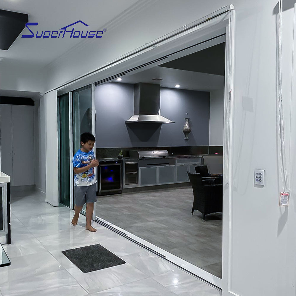 Energy Saving Aluminum Stacker Sliding Windows for Residential Construction Projects