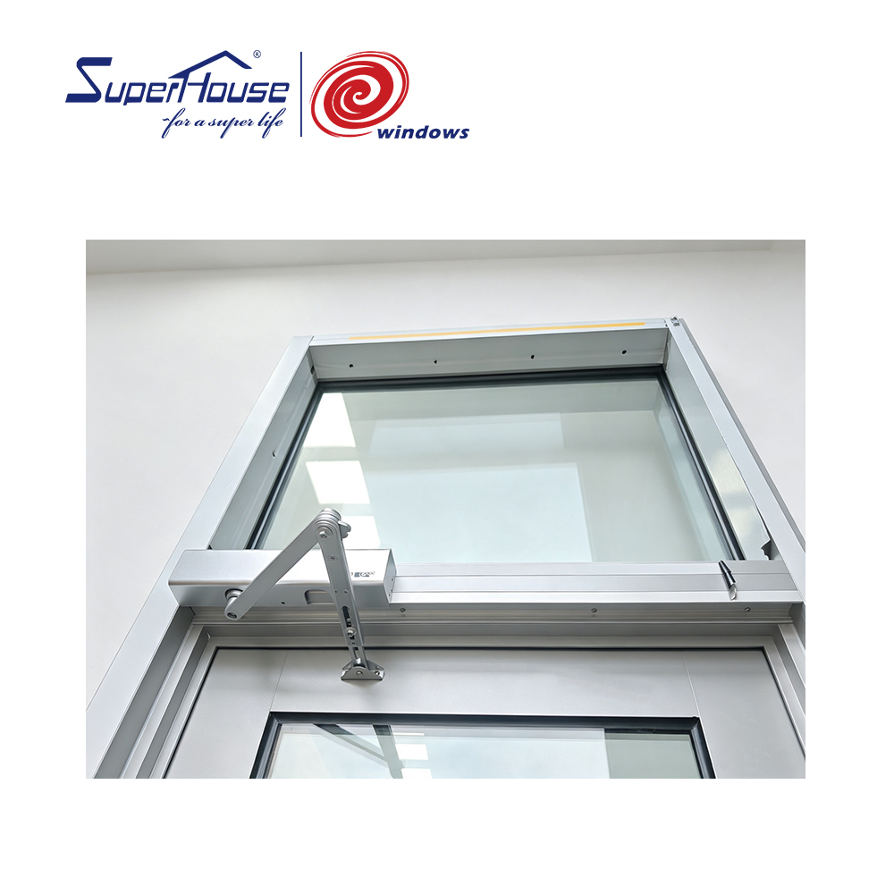 Florida NOA Modern Design Fixed Window Factory Price Impact  Commercial Project Escape  Door For Hotel