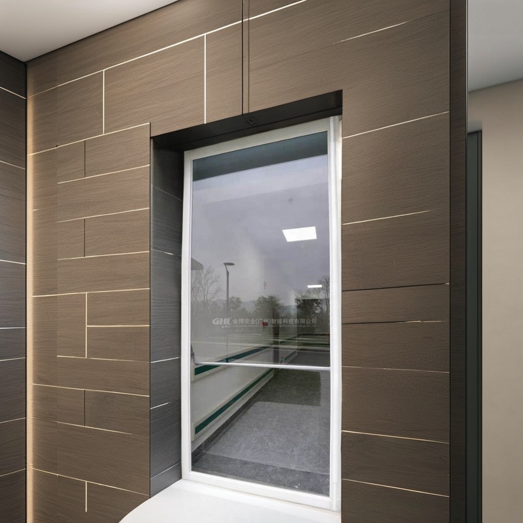 Entrance Front Used clear Anodized Aluminium Insulated Luxury Pivot Swing Glass Door with Smart Lock and Big Handle