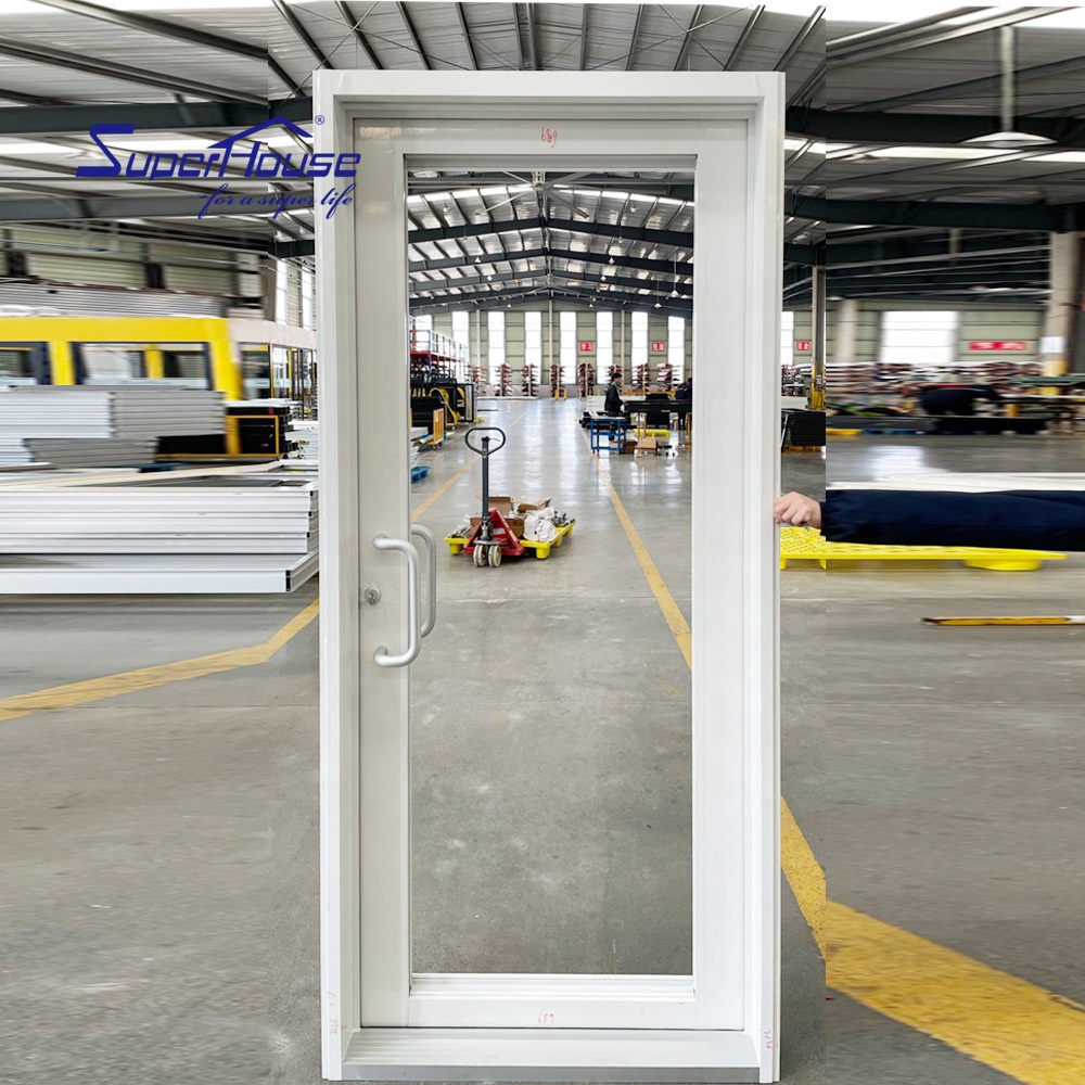 Commercial Door Aluminium Electric Open Emergency Escape Storefront Door with Pull bar and ADA Door