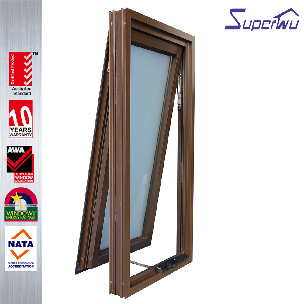 Superhouse 2026 Aluminium Framed Double Triple Glaze Awning windows with Timber Reveal Installation