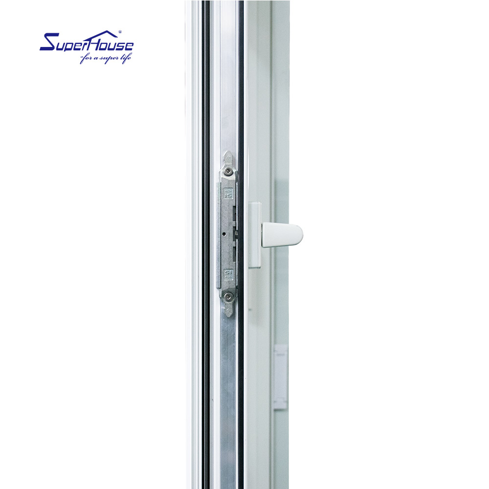 Aluminum Alloy Swing Windows & Doors with Tempered Glass Modern Design Soundproof Function Energy Star Qualified Commercial Use