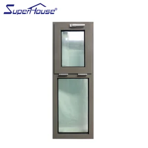 Bulletproof Glass Tilt and Turn Window, Ultra High Security Design, Suitable for Office and Home Use