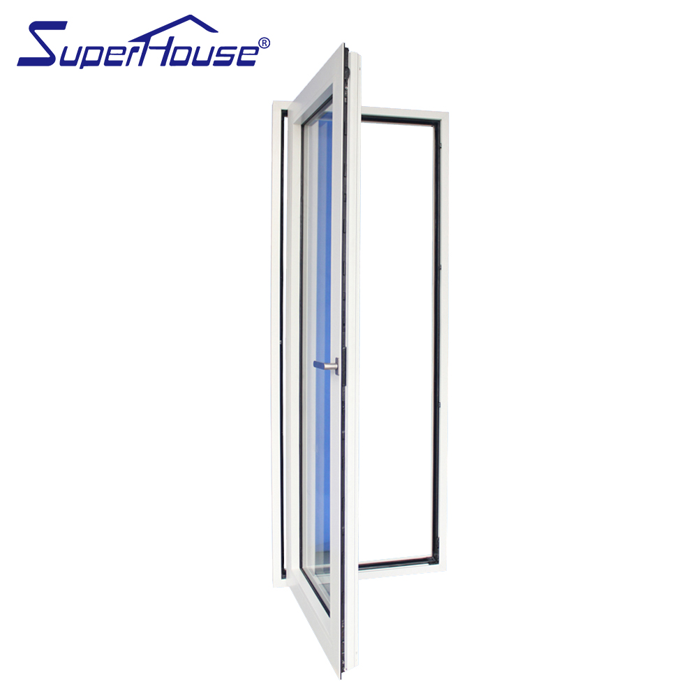 Superhouse NFRC Certified Window Modern Design Triple Glazed Passive House Window Soundproof Aluminum Alloy Tilt and Turn Window
