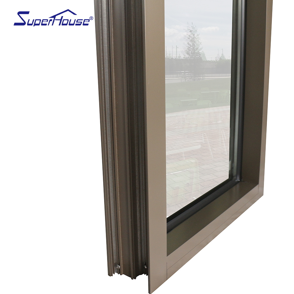 AS2047 Certified Aluminium Hurricane Impact Fixed Window Tempered Glass,NOA Florida Approved Fixed Window for Bulk Order