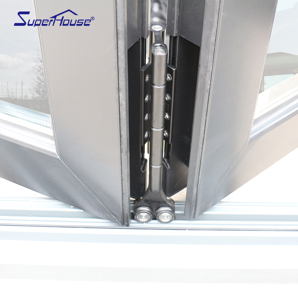 Hurricane Proof NOA NFRC AS2047 Maimi Dade Approval Aluminum Folding Window Hurricane Impact windows and Doors