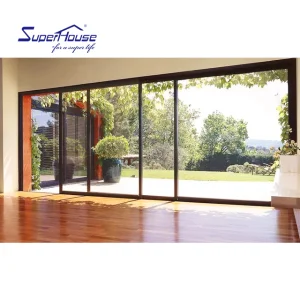 NFRC Aluminum Sliding Windows, Miami Florida Hurricane Impact Rated,NOA Insulated Fixed Panel for Hotel Construction