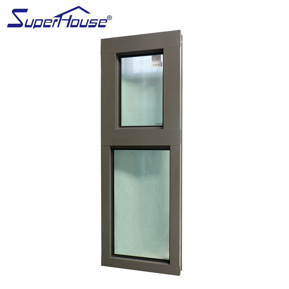 Bulletproof Glass Tilt and Turn Window, Ultra High Security Design, Suitable for Office and Home Use