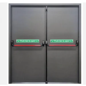 Fire Emergency Smart Lock Door