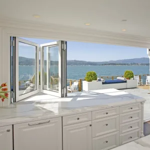 Superhouse Custom Aluminum Folding Accordion Glass Window