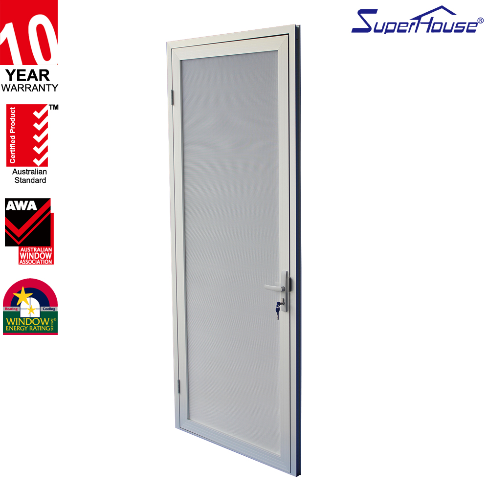 Customized Slim Sliding  Door with Security Mesh SLIDING DOORS Partition Doors Graphic Design Modern Exterior Hotel Finished