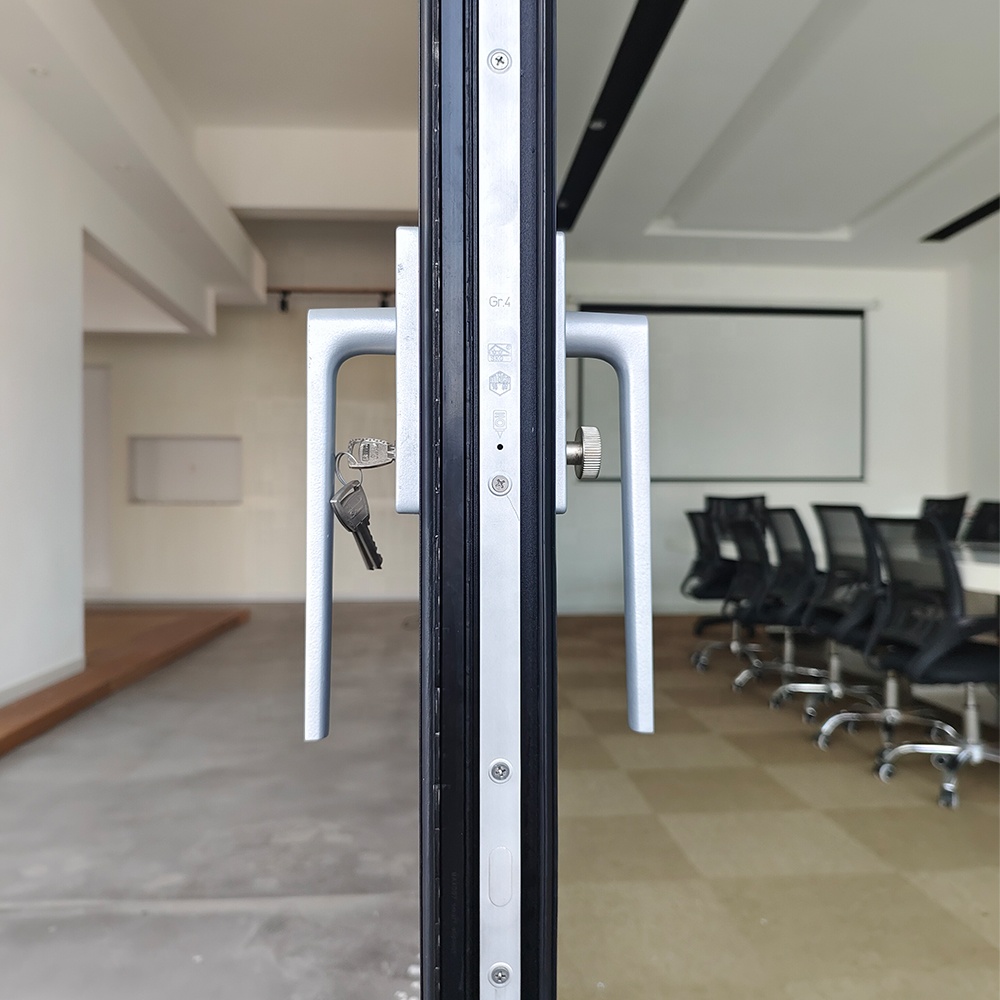 Aluminium Sliding Door with Double Glass Detail 5