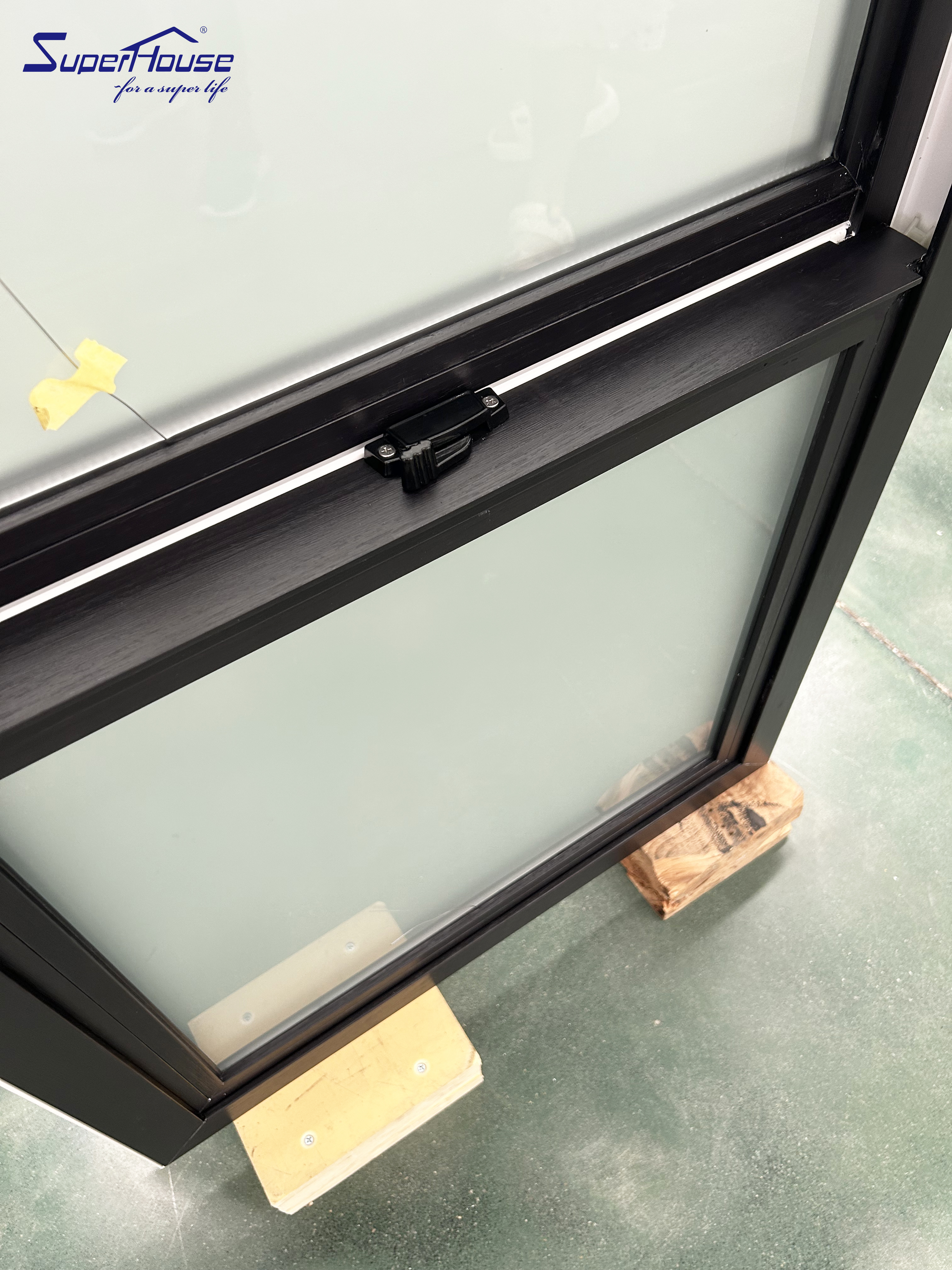 Superhouse Commercial Standard Aluminum Single Double Hung Windows