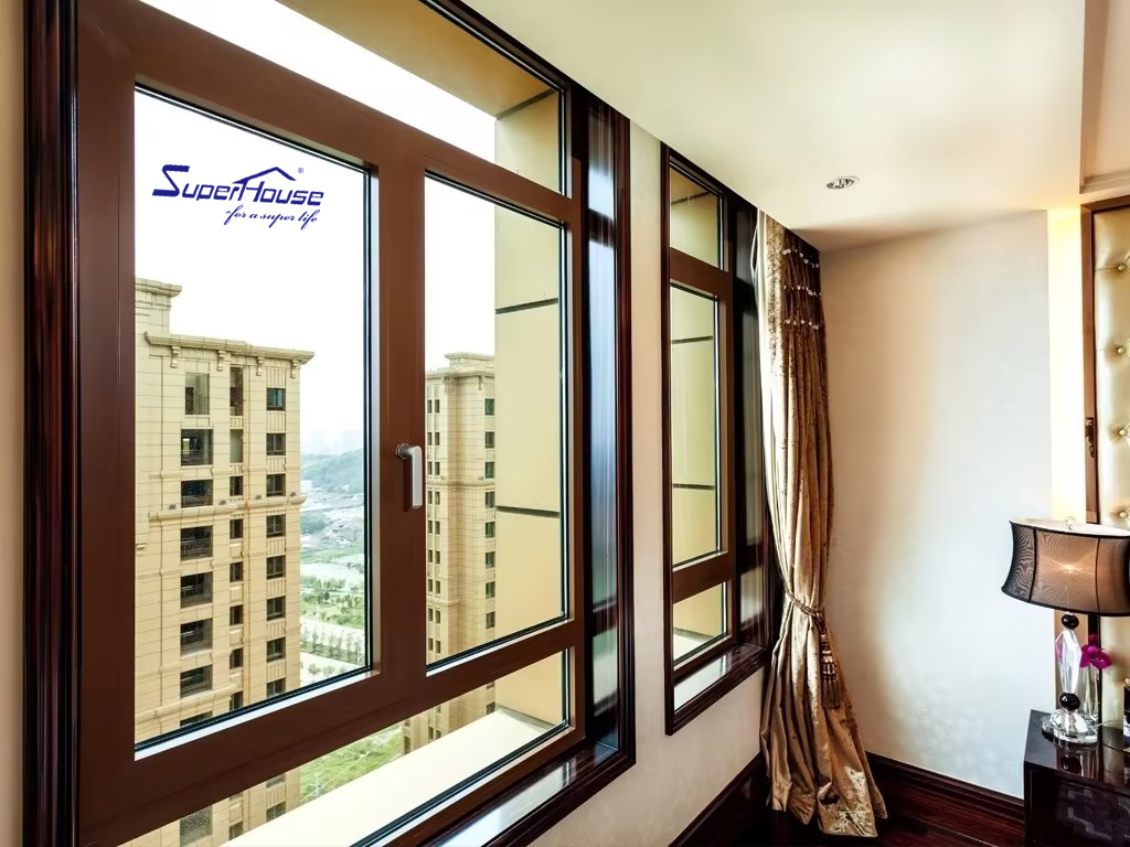 Modern Trackless Sliding Glass Door Thermal Break Aluminum Profiles Double Glazing Tempered Glass Smooth Operation Low Hotel