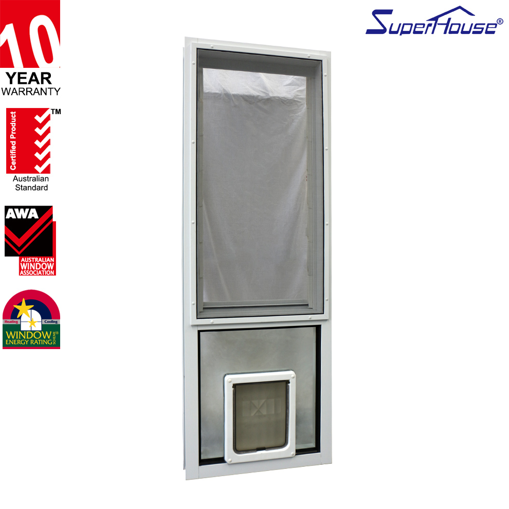 Superhouse Large Dog Door Pet Door Hole Golden Retriever Collie Rowena Dog Medium Large Dog Hole Aluminum Entry Hinged Door