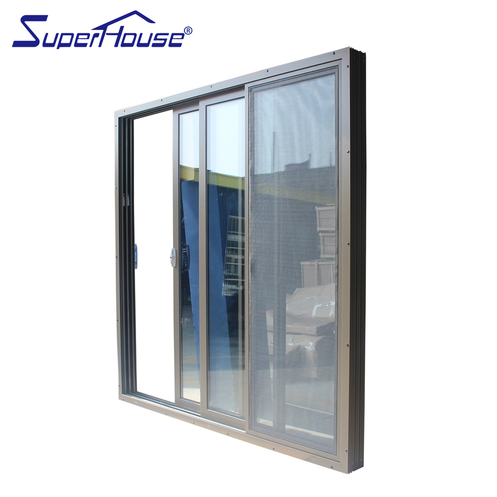USA Standard Big Size Huge Door Slide System Sliding Glass Door for Business