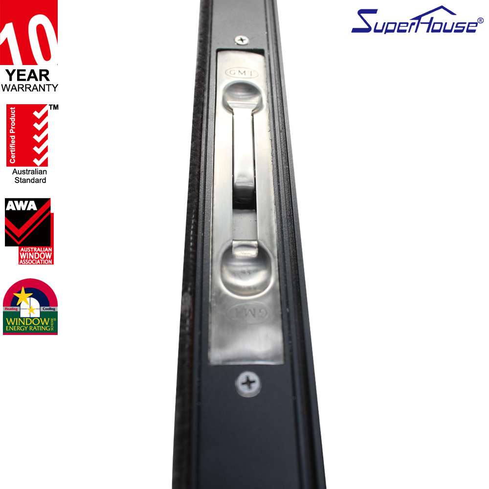 NFRC Certified Aluminum French Casement Door Double Insulated Glass Energy Efficient Waterproof for Patio Entry