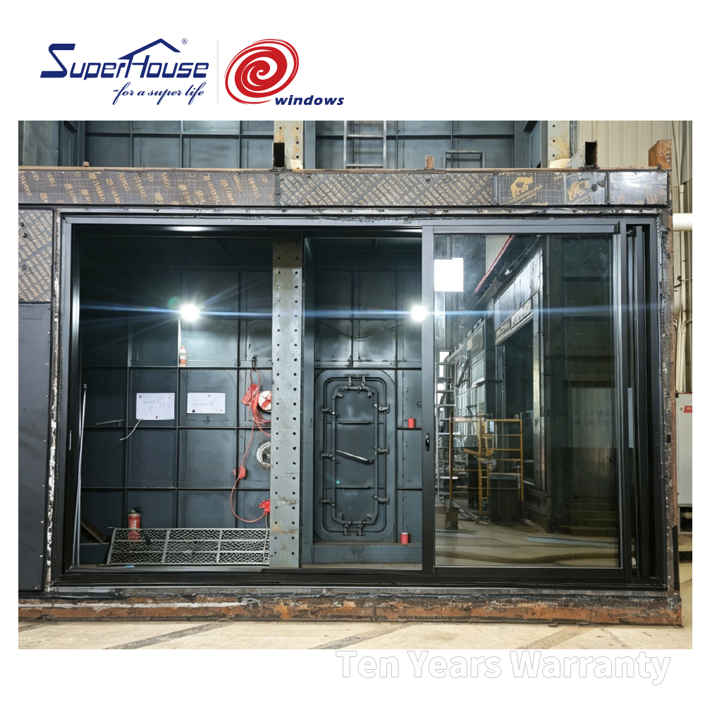 Custom Exterior Aluminum  Sliding Doors for Modem House Projects