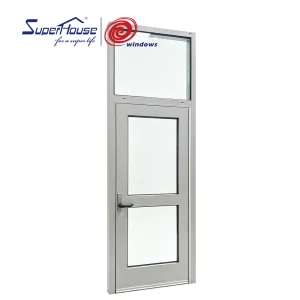 Florida NOA Modern Design Fixed Window Factory Price Impact  Commercial Project Escape  Door For Hotel