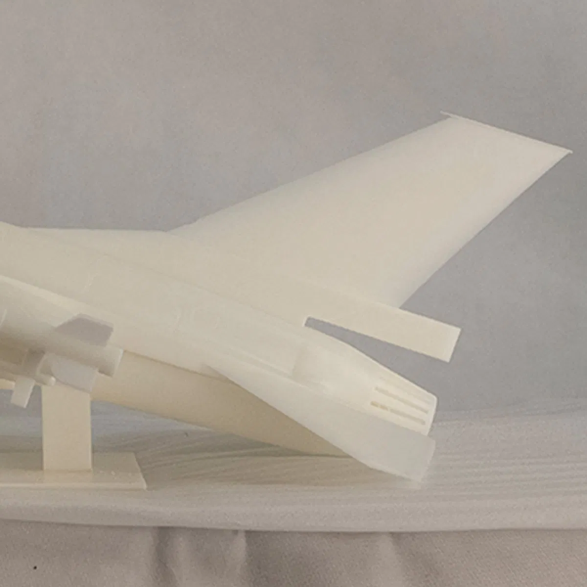High-Resolution Surface Finish 3D Printing Industrial Aircraft Model Service