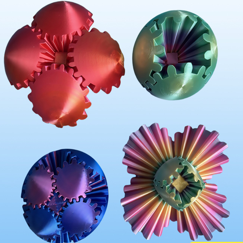 China Professional 3D Printing Service Metal Plastic Parts Rapid Prototyping Multicolor Printing