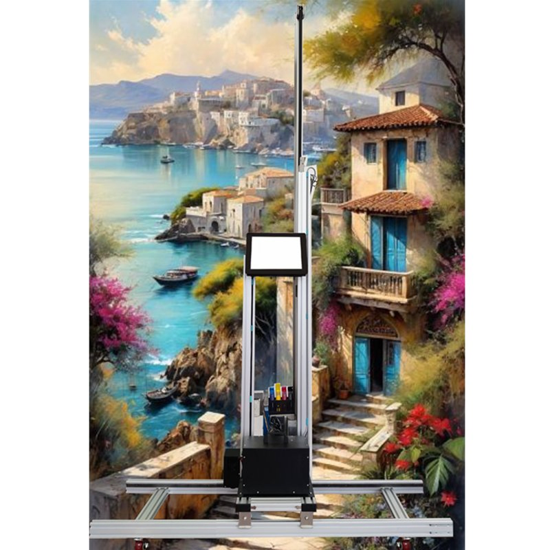 3D Wall Printer for Entry-Level Model SD Painting Colour Printing Infinitely Scaling Economic Style Low Price Direct Sale From China Factory