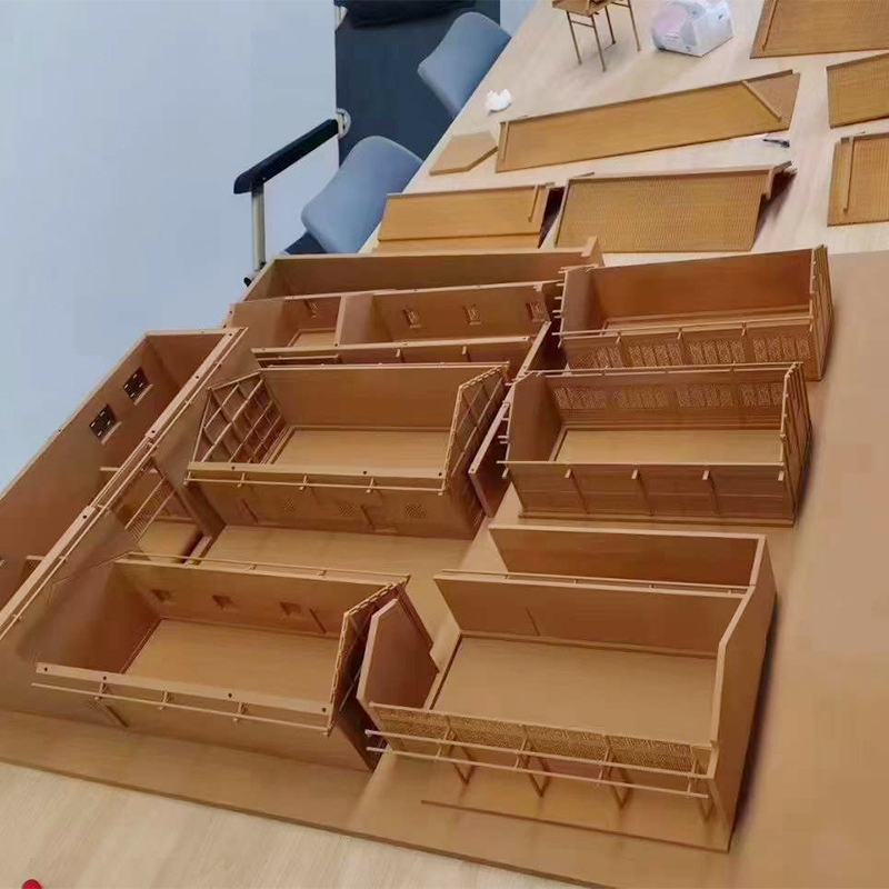 SLA SLS Slm Resin Rapid Prototyping House Model 3D Printing Service