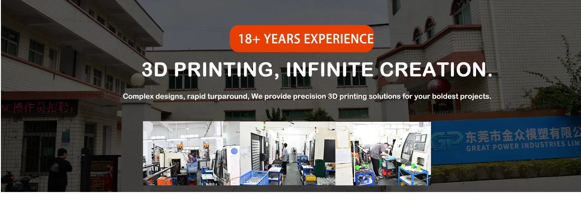 Industrial 3D Printing Station