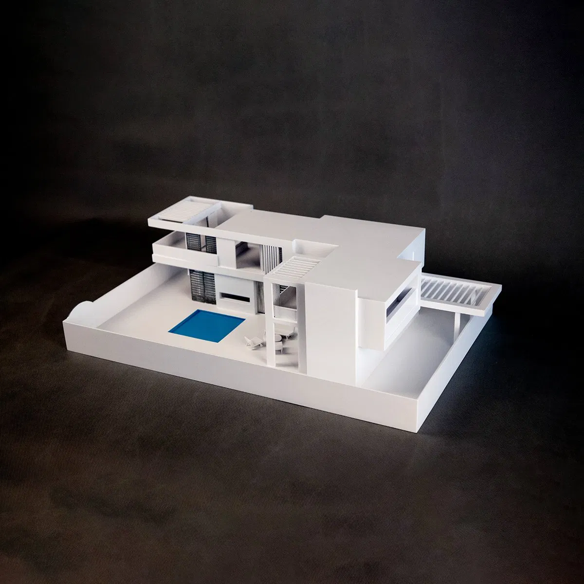 SLA 3D Printing Service for High-Detail Architectural Models with Painting