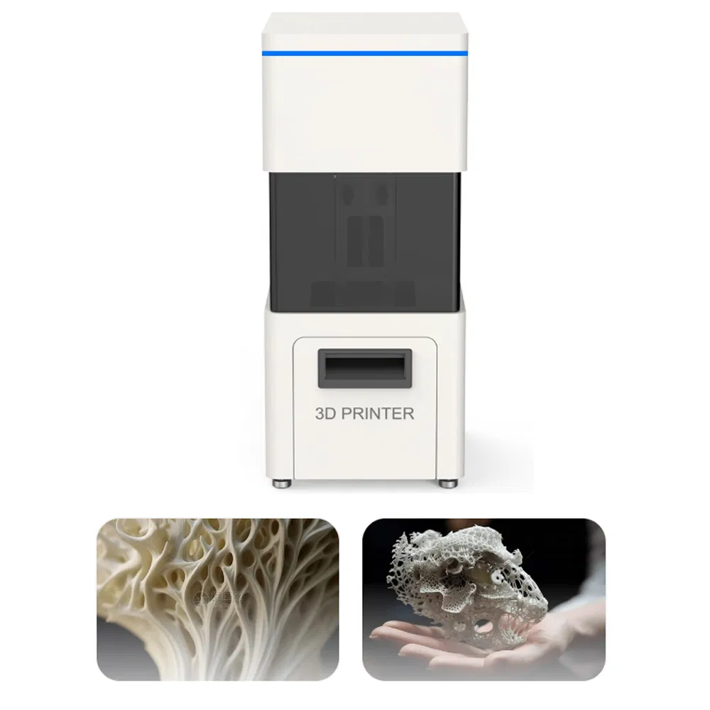 Portable 3D Printer Portable SLA 3D Printer Implant Abutment Dental Crown Dental Bridge Clinical Medicine on-Site Tooling Solutions Printing