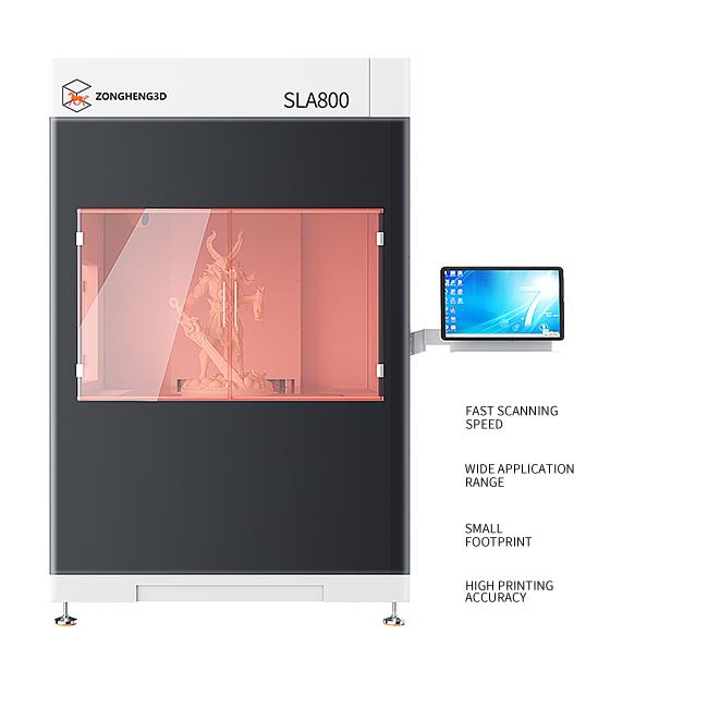 SLA 800 High-Resolution Industrial 3D Printer – Precision Laser Printing