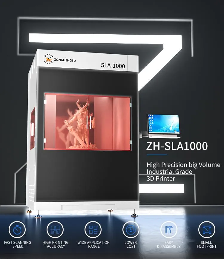 SLA 1000 3D Printer View 1