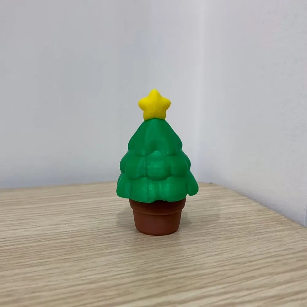 High Detail SLA 3D Printing Christmas Decorations with Custom 3D Drawing