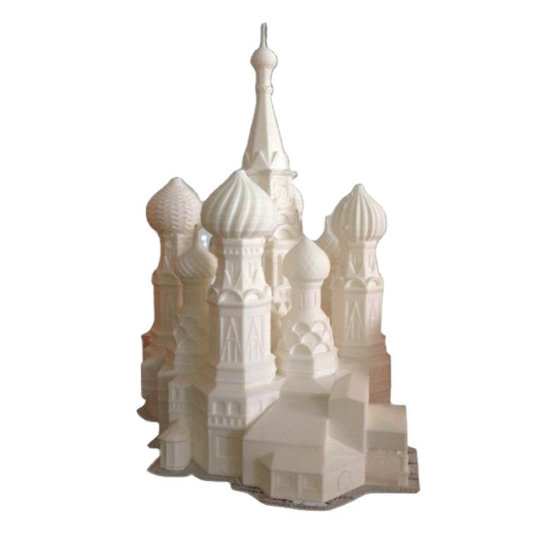 Architectural Miniature City Smooth Plastic Models SLA 3D Printing Resin