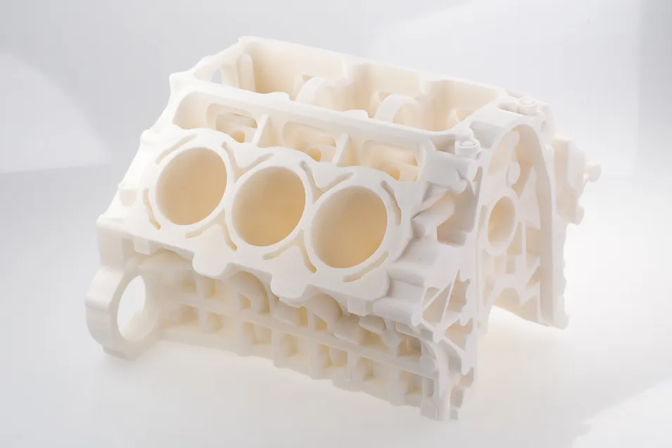 3D printing service for engine block